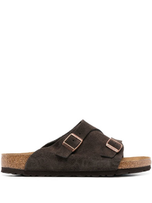 

Zürich double-buckle slides, Birkenstock Zürich double-buckle slides