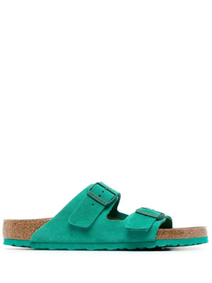 

Double-strap suede sandals, Birkenstock Double-strap suede sandals