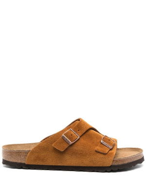 

Zürich buckled slip-on sandals, Birkenstock Zürich buckled slip-on sandals