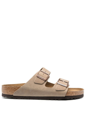 

Arizona buckled slip-on sandals, Birkenstock Arizona buckled slip-on sandals