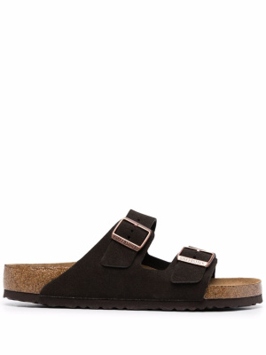 

Arizona slip-on suede sandals, Birkenstock Arizona slip-on suede sandals