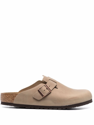 

Buckled leather loafers, Birkenstock Buckled leather loafers