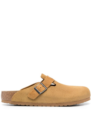 

Boston corduroy leather slippers, Birkenstock Boston corduroy leather slippers