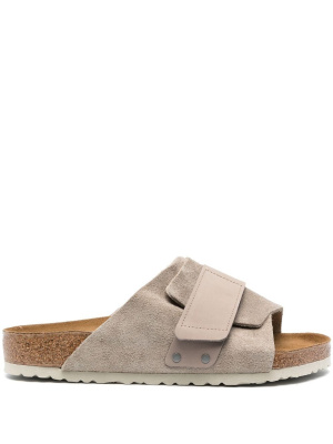 

Kyoto touch-strap slip-on sandals, Birkenstock Kyoto touch-strap slip-on sandals