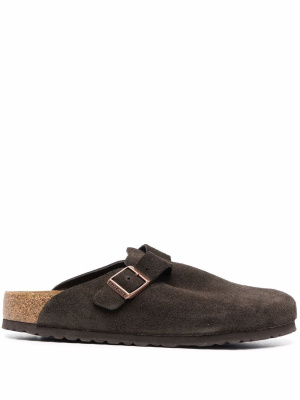 

Boston soft suede slippers, Birkenstock Boston soft suede slippers