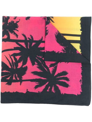 

Graphic-print cotton scarf, Dsquared2 Graphic-print cotton scarf