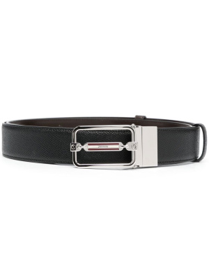 

Steff logo-buckle leather belt, Bally Steff logo-buckle leather belt