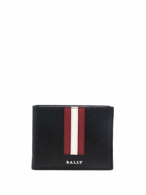

Tydan striped-tape wallet, Bally Tydan striped-tape wallet