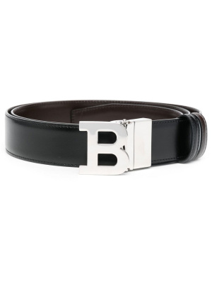 

Logo-buckle leather belt, Bally Logo-buckle leather belt