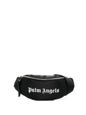 

Gothic logo-print belt bag, Palm Angels Gothic logo-print belt bag
