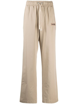 

Side-stripe straight-leg trousers, Palm Angels Side-stripe straight-leg trousers