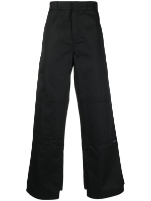 

Reversed waistband chino trousers, Palm Angels Reversed waistband chino trousers