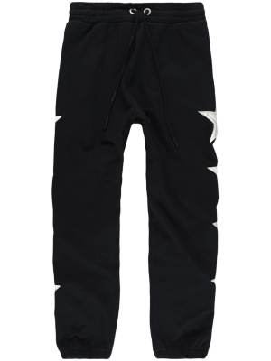 

Star-patch cotton track pants, Palm Angels Star-patch cotton track pants