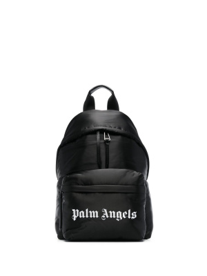 

Logo-print backpack, Palm Angels Logo-print backpack