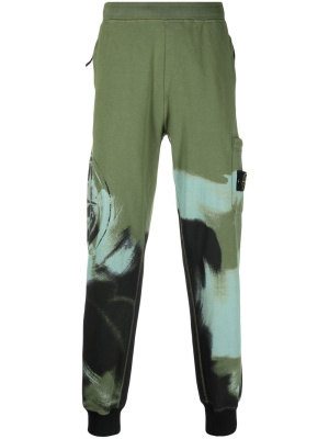 

Motion Saturation abstract-print track pants, Stone Island Motion Saturation abstract-print track pants