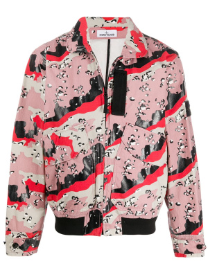 

Abstract print jacket, Stone Island Abstract print jacket