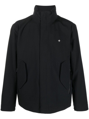 

High-neck zip-up jacket, Stone Island High-neck zip-up jacket