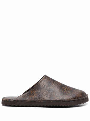 

Butterfly-print slippers, Suicoke Butterfly-print slippers