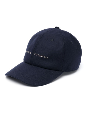 

Logo-embroidered baseball cap, Brunello Cucinelli Logo-embroidered baseball cap