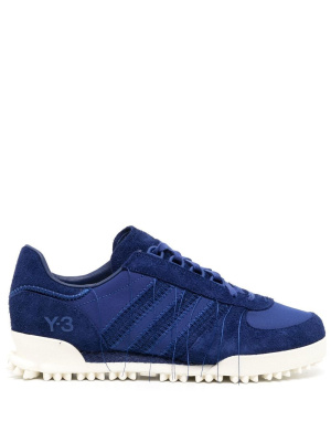 

Logo-print lace-up sneakers, Y-3 Logo-print lace-up sneakers