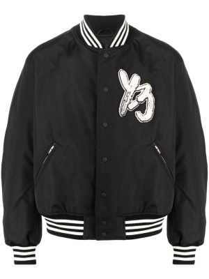 

Logo-patch bomber jacket, Y-3 Logo-patch bomber jacket