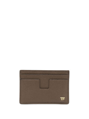 

Grained-leather cardholder, TOM FORD Grained-leather cardholder