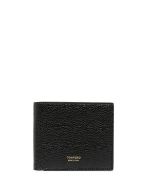 

Logo-stamp leather wallet, TOM FORD Logo-stamp leather wallet
