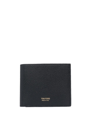 

Logo-detail leather cardholder, TOM FORD Logo-detail leather cardholder
