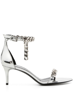 

Chain-detail heeled sandals, TOM FORD Chain-detail heeled sandals