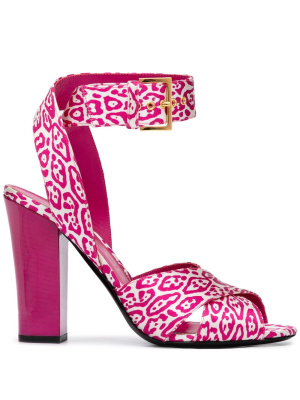 

Leopard-print 110mm sandals, TOM FORD Leopard-print 110mm sandals