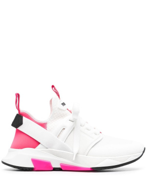 

Logo-print lace-up sneakers, TOM FORD Logo-print lace-up sneakers