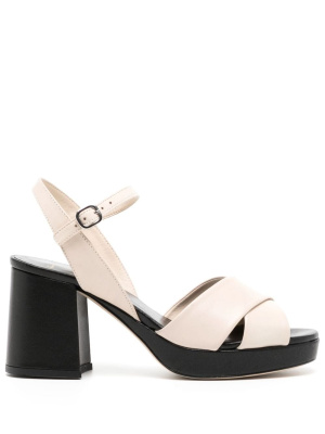 

Square-toe 90mm leather sandals, Paul Smith Square-toe 90mm leather sandals