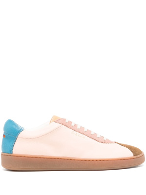 

Panelled-design low-top sneakers, Paul Smith Panelled-design low-top sneakers