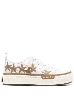 

Star-patch low-top sneakers, AMIRI Star-patch low-top sneakers