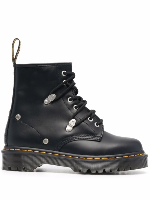 

Bex studded lace-up boots, Dr. Martens Bex studded lace-up boots