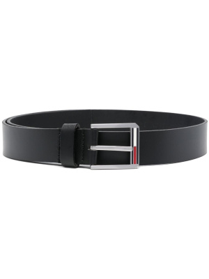 

Logo-buckle leather belt, Tommy Jeans Logo-buckle leather belt