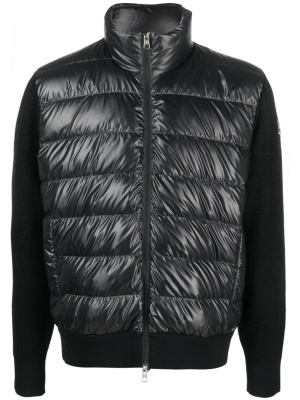 

Logo-patch padded jacket, Moncler Logo-patch padded jacket