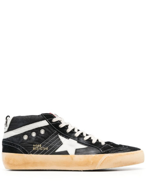 

Mid Star lace-up sneakers, Golden Goose Mid Star lace-up sneakers