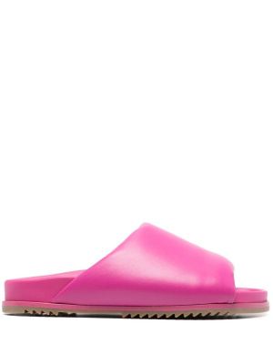 

Granolas leather slides, Rick Owens Granolas leather slides