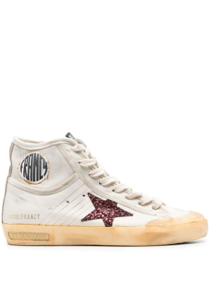 

Distressed high-top sneakers, Golden Goose Distressed high-top sneakers