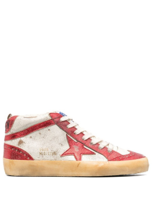 

Mid Star high-top sneakers, Golden Goose Mid Star high-top sneakers