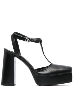 

125mm Soiree leather pumps, Karl Lagerfeld Jeans 125mm Soiree leather pumps