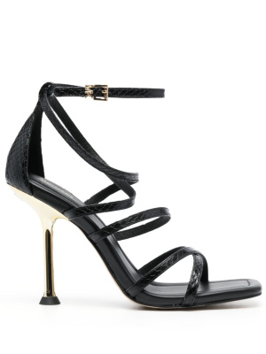 

Imani 105mm snakeskin-print sandals, Michael Michael Kors Imani 105mm snakeskin-print sandals