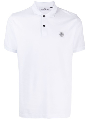 

Compass-patch polo shirt, Stone Island Compass-patch polo shirt