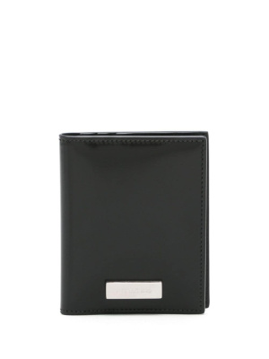 

Logo-plaque leather wallet, Ferragamo Logo-plaque leather wallet