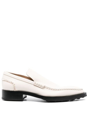 

Pointed-toe leather loafers, Jil Sander Pointed-toe leather loafers