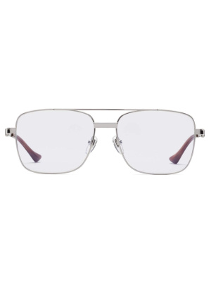 

Logo-engraved square-frame sunglasses, Gucci Eyewear Logo-engraved square-frame sunglasses