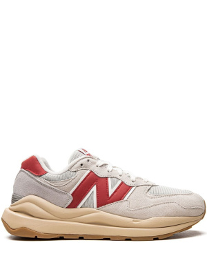 

57/ "Moonbeam/True Red" low-top sneakers, New Balance 57/40 "Moonbeam/True Red" low-top sneakers