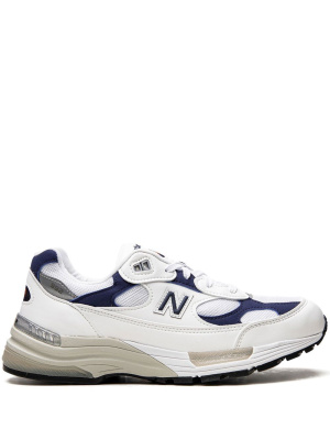 

992 "White/Navy" sneakers, New Balance 992 "White/Navy" sneakers