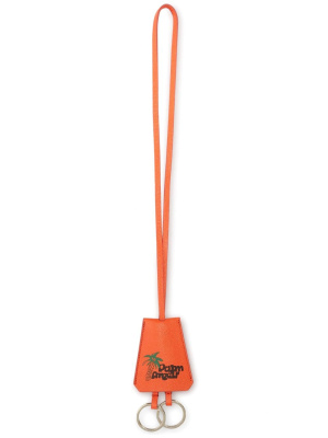 

Sketchy logo-print keyholder, Palm Angels Sketchy logo-print keyholder
